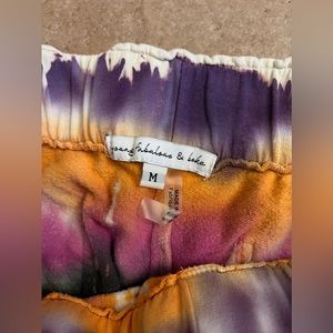 Young Fabulous and Broke Tie Dye Sweatpants